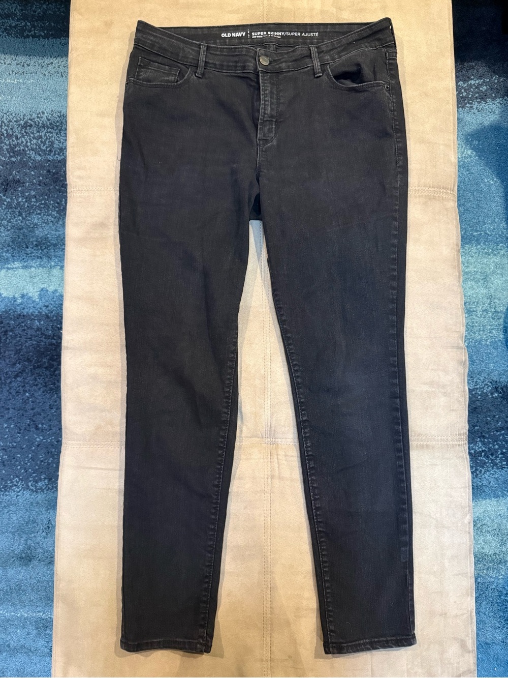 Old Navy Black Super Skinny Jeans - Women's Slim Fit